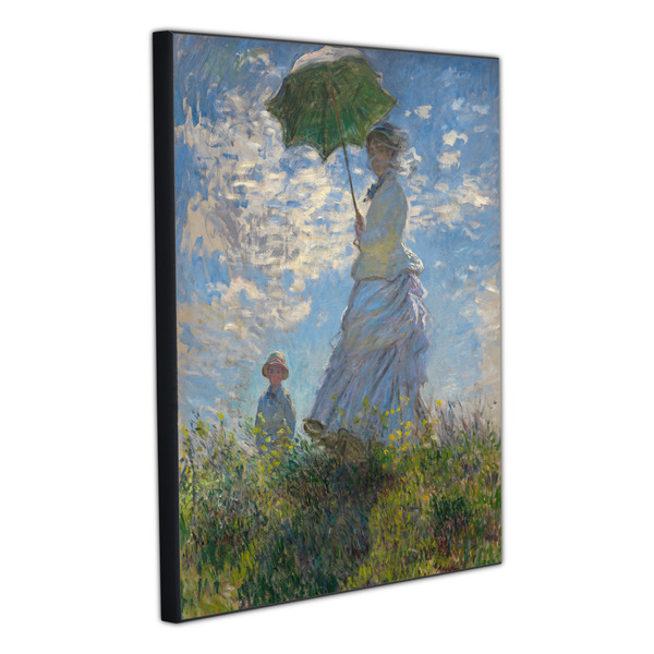 Promenade Woman by Claude Monet 20x24 Wood Print - Angle View