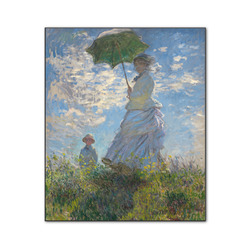 Promenade Woman by Claude Monet Wood Print - 20x24