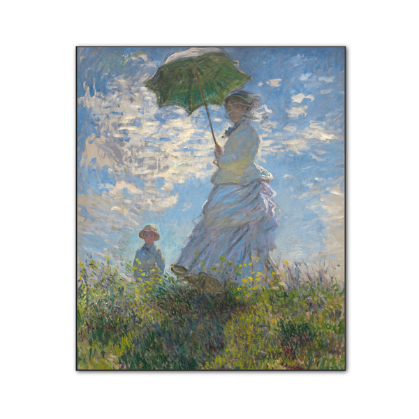 Promenade Woman by Claude Monet 20x24 Wood Print - Front View