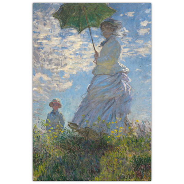 Promenade Woman by Claude Monet 20x30 - Canvas Print - Front View