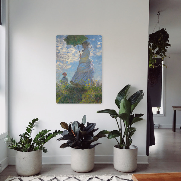 Promenade Woman by Claude Monet 20x30 - Canvas Print - In Context