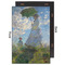 Promenade Woman by Claude Monet 20x30 Wood Print - Front & Back View