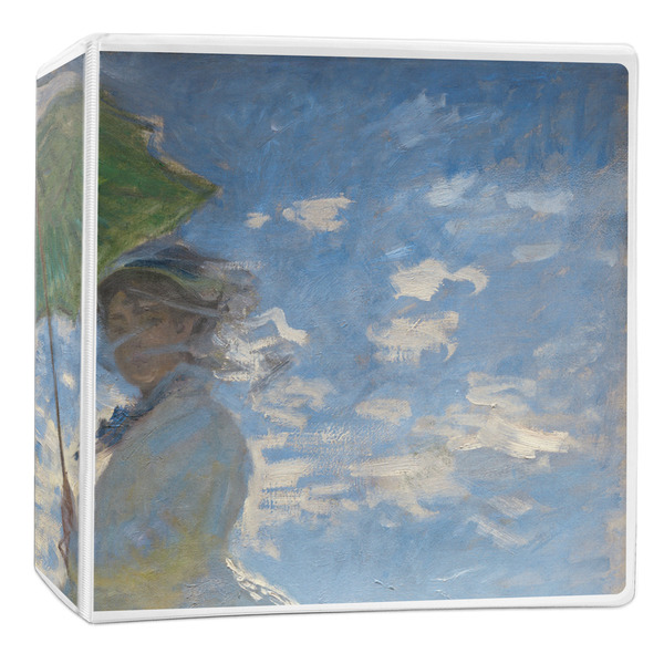 Custom Promenade Woman by Claude Monet 3-Ring Binder - 2 inch