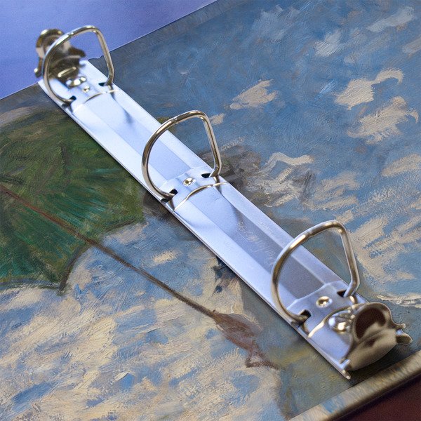 Promenade Woman by Claude Monet 3 Ring Binders - Full Wrap - 1" - DETAIL