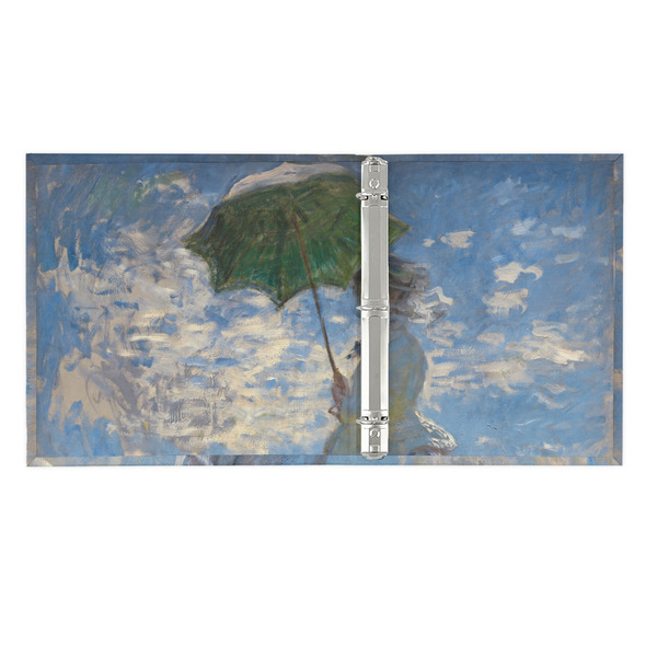 Promenade Woman by Claude Monet 3 Ring Binders - Full Wrap - 1" - OPEN INSIDE