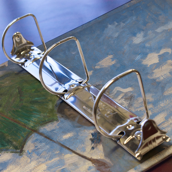 Promenade Woman by Claude Monet 3 Ring Binders - Full Wrap - 2" - DETAIL