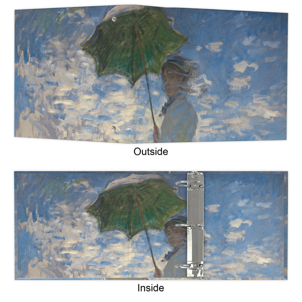 Promenade Woman by Claude Monet 3 Ring Binders - Full Wrap - 3" - APPROVAL