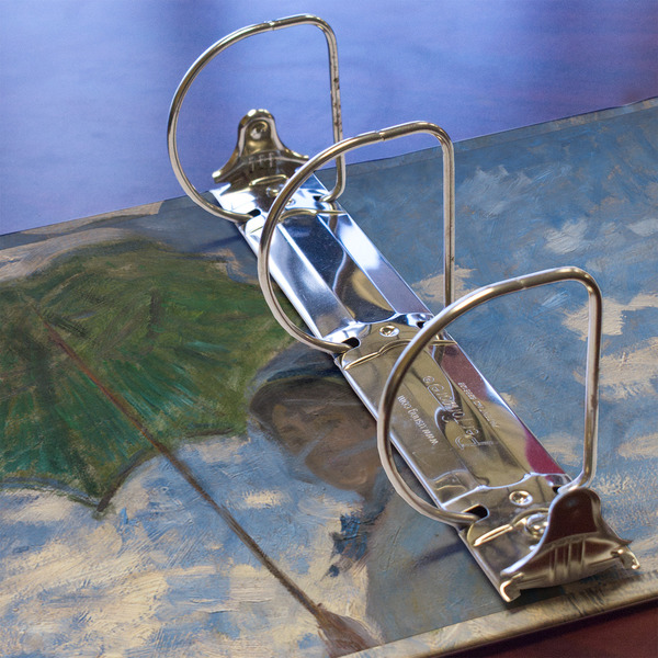 Promenade Woman by Claude Monet 3 Ring Binders - Full Wrap - 3" - DETAIL