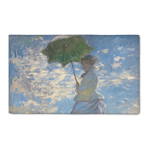 Custom Promenade Woman by Claude Monet 3' x 5' Indoor Area Rug