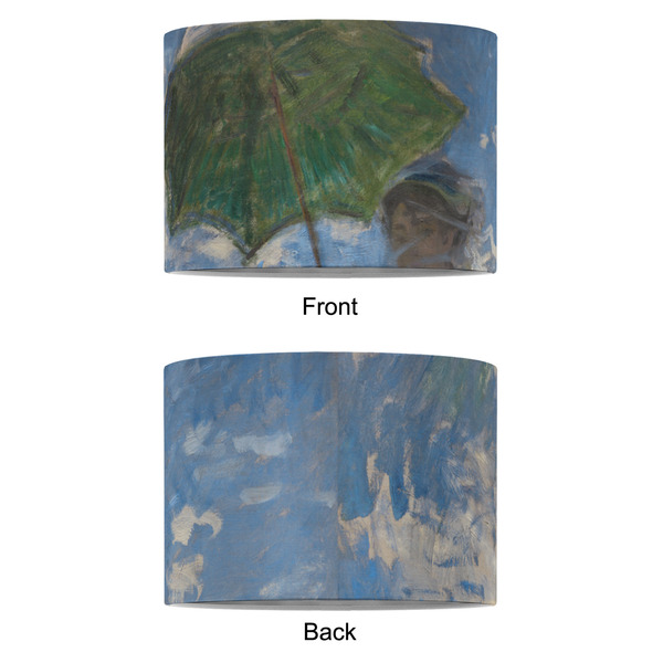 Promenade Woman by Claude Monet 8" Drum Lampshade - APPROVAL (Fabric)