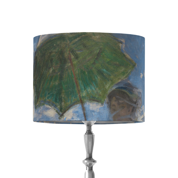 Custom Promenade Woman by Claude Monet 8" Drum Lamp Shade - Fabric