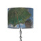 Promenade Woman by Claude Monet 8" Drum Lampshade - ON STAND (Fabric)