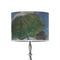 Promenade Woman by Claude Monet 8" Drum Lampshade - ON STAND (Poly Film)