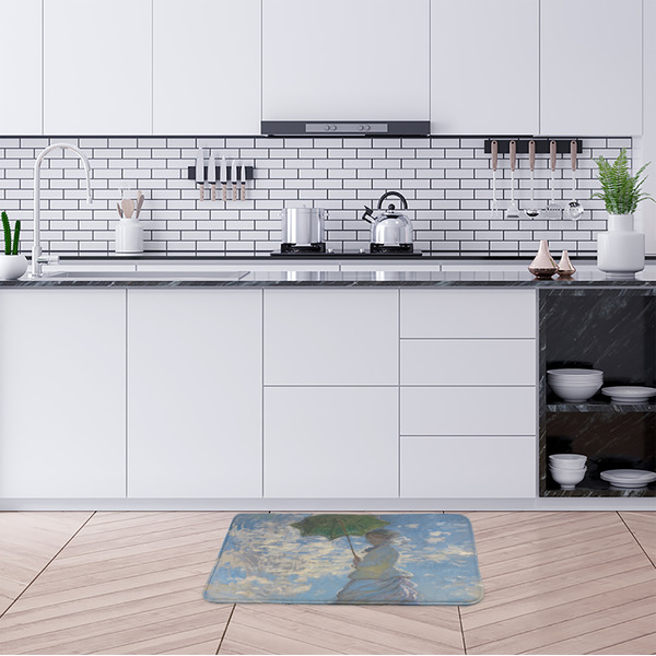 Promenade Woman by Claude Monet Anti-Fatigue Kitchen Mats - LIFESTYLE