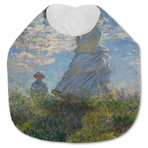 Custom Promenade Woman by Claude Monet Jersey Knit Baby Bib