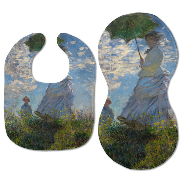Promenade Woman by Claude Monet Baby Bib & Burp Set - Approval (new bib & burp)