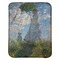 Promenade Woman by Claude Monet Baby Sherpa Blanket - Flat