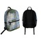 Promenade Woman by Claude Monet Backpack front and back - Apvl