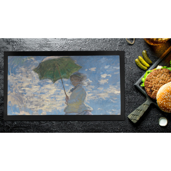 Promenade Woman by Claude Monet Bar Mat - Small - LIFESTYLE