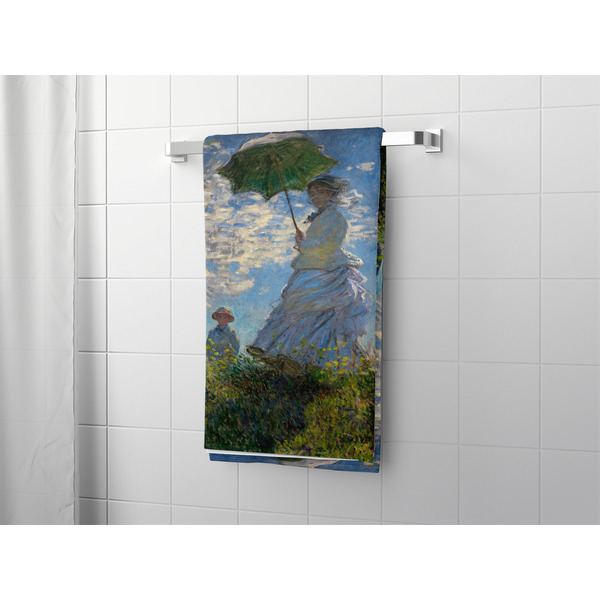 Promenade Woman by Claude Monet Bath Towel - LIFESTYLE