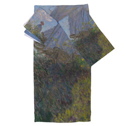 Promenade Woman by Claude Monet Bath Towel Set - 3 Pcs