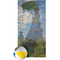 Promenade Woman by Claude Monet Beach Towel w/ Beach Ball