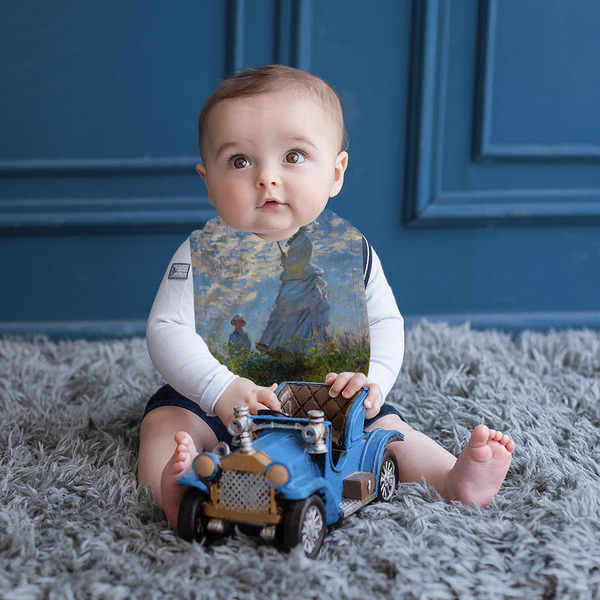 Promenade Woman by Claude Monet Bib Lifestyle Boy