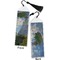 Promenade Woman Bookmark with tassel - Front and Back