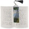 Promenade Woman Bookmark with tassel - In book