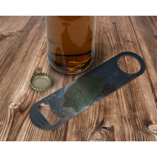 Promenade Woman by Claude Monet Bottle Opener - In Use