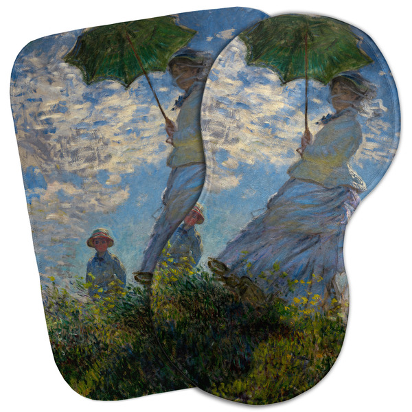 Custom Promenade Woman by Claude Monet Burp Cloth