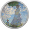 Promenade Woman by Claude Monet Cabinet Knob - Nickel - Front