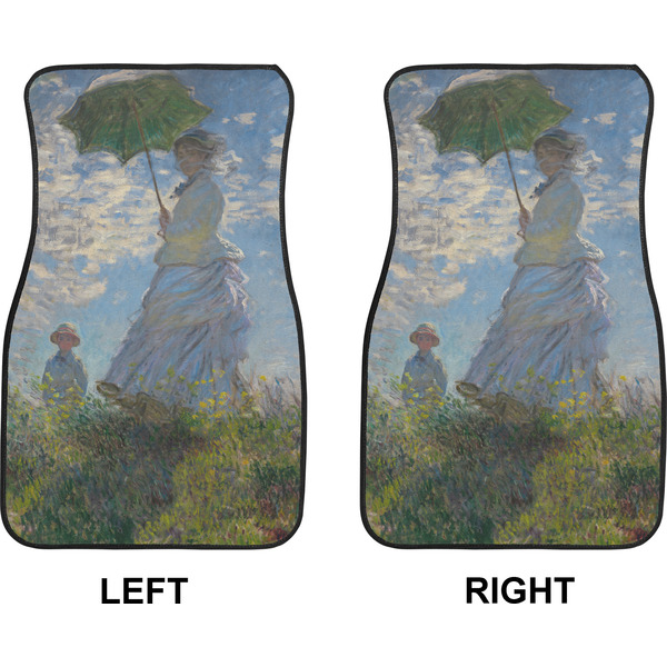 Promenade Woman by Claude Monet Car Mat Front - Approval