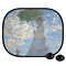 Promenade Woman by Claude Monet Car Sun Shade- Black