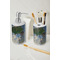 Promenade Woman by Claude Monet Ceramic Bathroom Accessories - LIFESTYLE (toothbrush holder & soap dispenser)