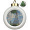 Promenade Woman by Claude Monet Ceramic Ball Ornament - Christmas Tree