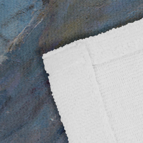 Promenade Woman by Claude Monet Close up of Fabric