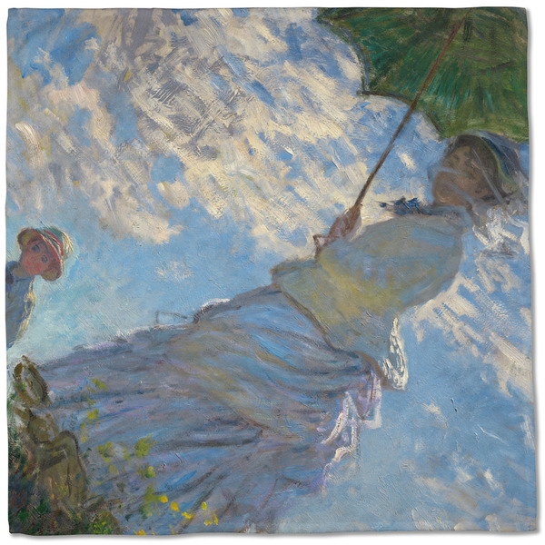 Promenade Woman by Claude Monet Cloth Napkins - Personalized Dinner (Full Open)