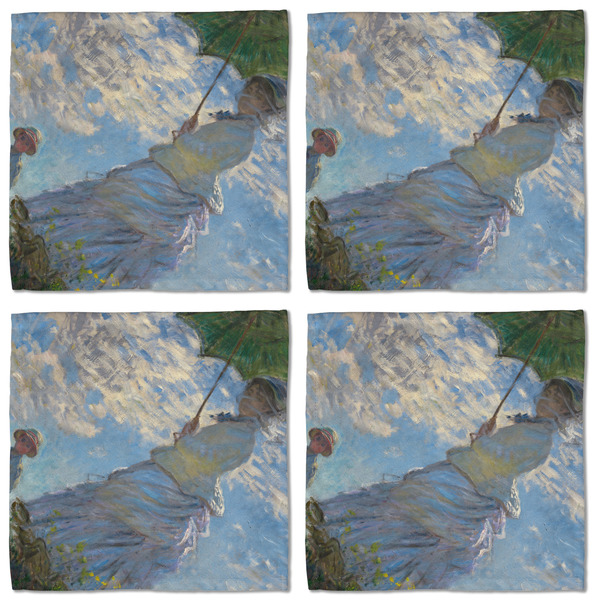 Promenade Woman by Claude Monet Cloth Napkins - Personalized Lunch (APPROVAL) Set of 4