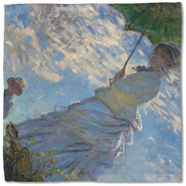 Promenade Woman by Claude Monet Cloth Napkins - Personalized Lunch (Single Full Open)