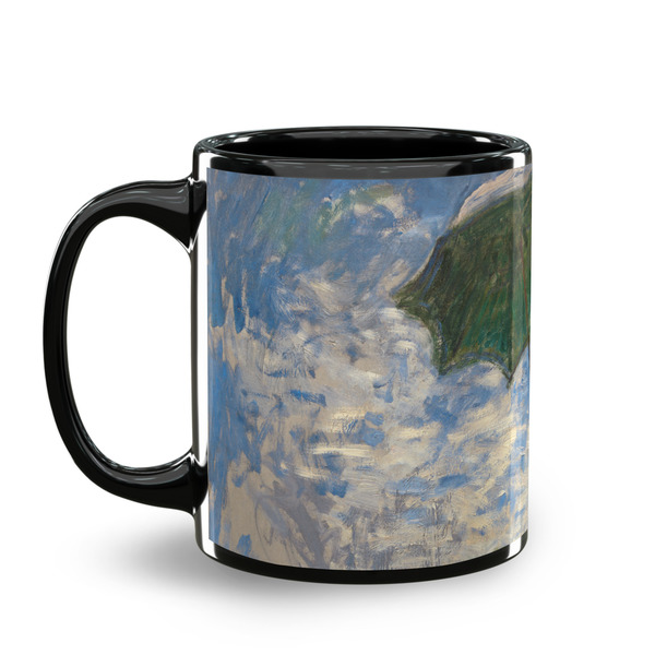 Promenade Woman by Claude Monet Coffee Mug - 11 oz - Black
