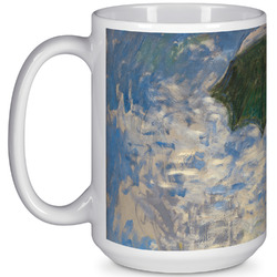 Promenade Woman by Claude Monet 15 Oz Coffee Mug - White