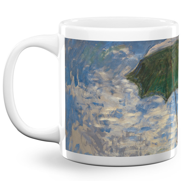 Custom Promenade Woman by Claude Monet 20 Oz Coffee Mug - White