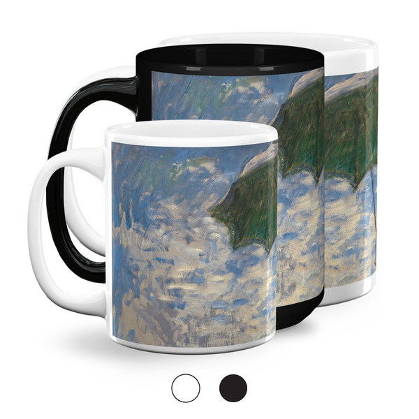 Promenade Woman by Claude Monet Coffee Mugs Main