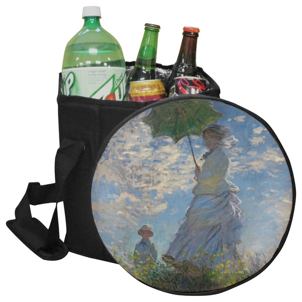 Custom Promenade Woman by Claude Monet Collapsible Cooler & Seat