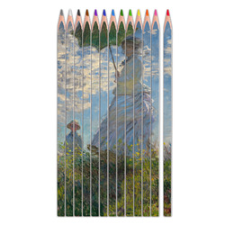 Promenade Woman by Claude Monet Colored Pencils