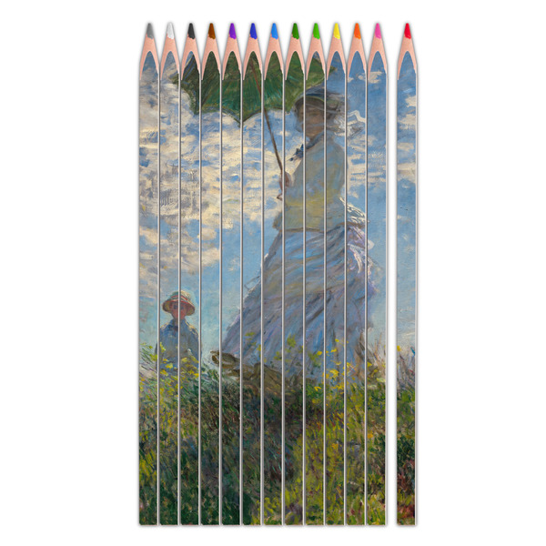 Custom Promenade Woman by Claude Monet Colored Pencils