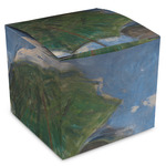 Promenade Woman by Claude Monet Cube Favor Gift Boxes