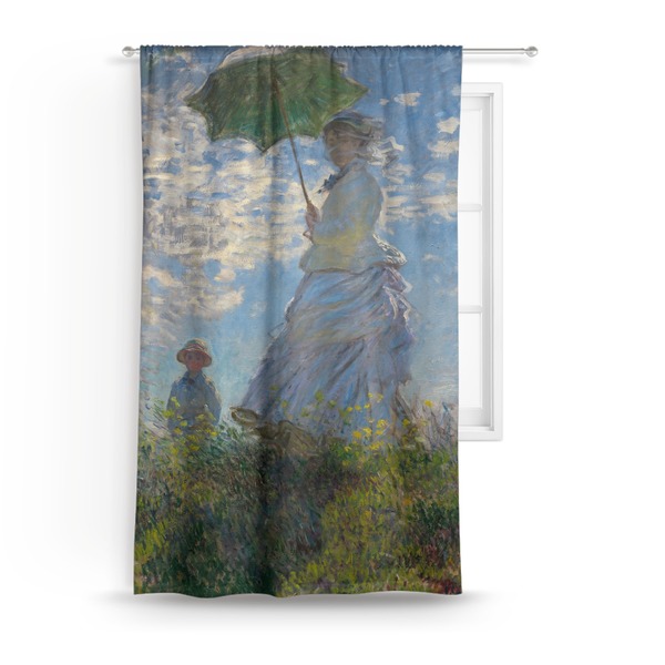 Custom Promenade Woman by Claude Monet Curtain