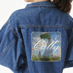 Promenade Woman by Claude Monet Large Custom Shape Patch - 2XL